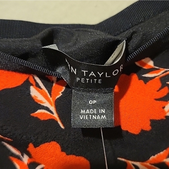 ❤️ NWT! ANN TAYLOR FLORAL MAXI SKIRT, 0P (25 PETITE) - Picture 5 of 9